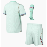 Camiseta Francia Segunda Equipación Replica Mundial 2026 para niños mangas cortas (+ Pantalones cortos)